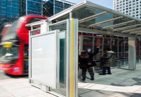 London and San Francisco Reveal Solar Bus Shelters